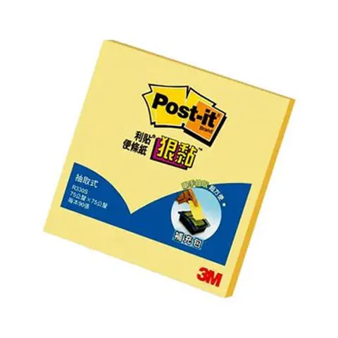 3M Post-it R330S 狠黏抽取式便條紙 黃